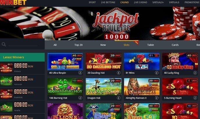 Roulette tại nhà cái winbet